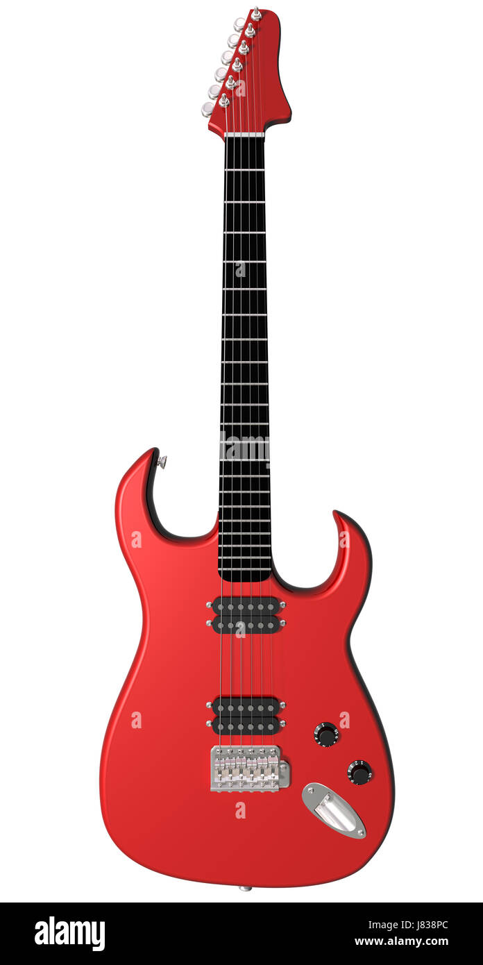 Musik musikalische Musikinstrument Gitarre Maßnahme Instrument Methode Investitionen Stockfoto