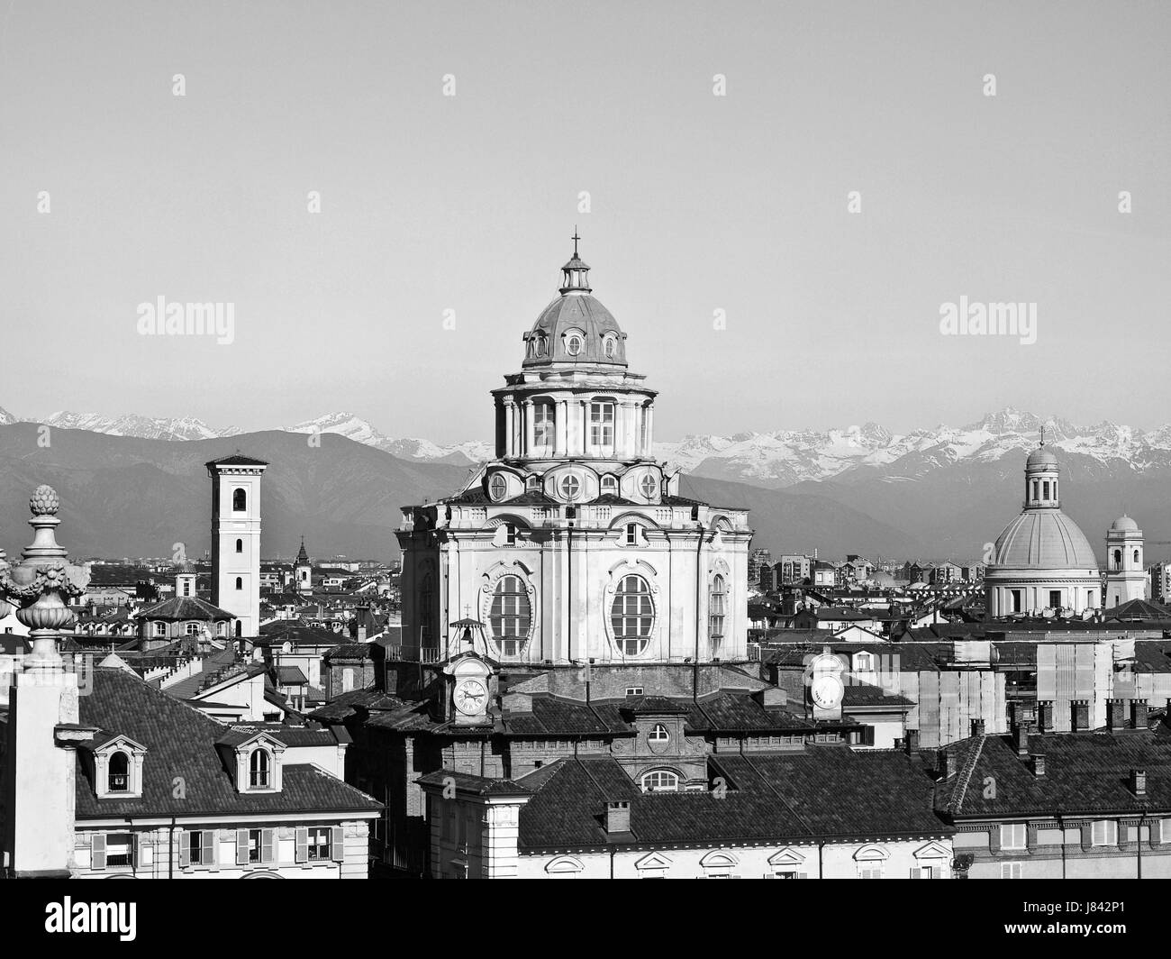 klassische Abtei Kirche Kathedrale barocke schwarze dunkelhäutige kohlschwarze tiefschwarz Stockfoto