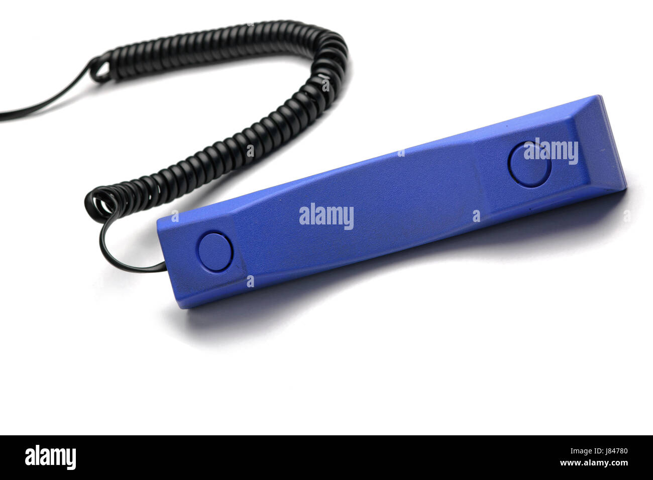 Telefon Handy sprechen sprechen spricht gesprochene sprechen, reden Chat schwatzende blau Stockfoto