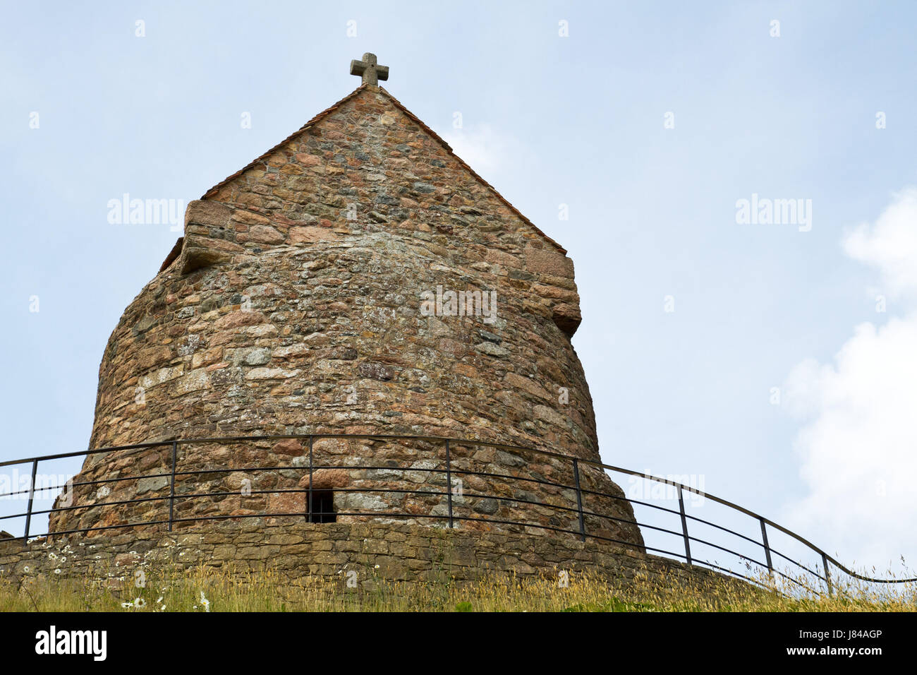 Kapelle Jersey glauben Kirche Gott Denkmal Marienkapelle Ausgrabung Christ Trikot Stockfoto