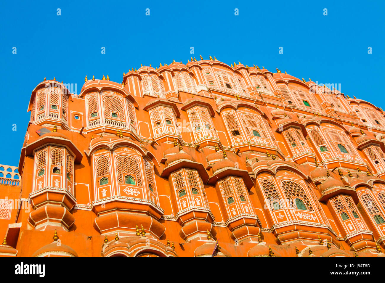 Hawa Mahal - Palast der Winde, Jaipur, Indien. Stockfoto