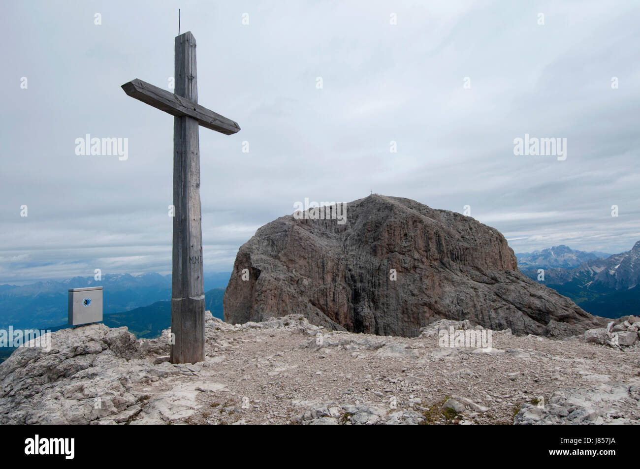 Urlaub Urlaub Urlaub Ferien Wandern Wandern Wanderung Wandern in Südtirol Stockfoto