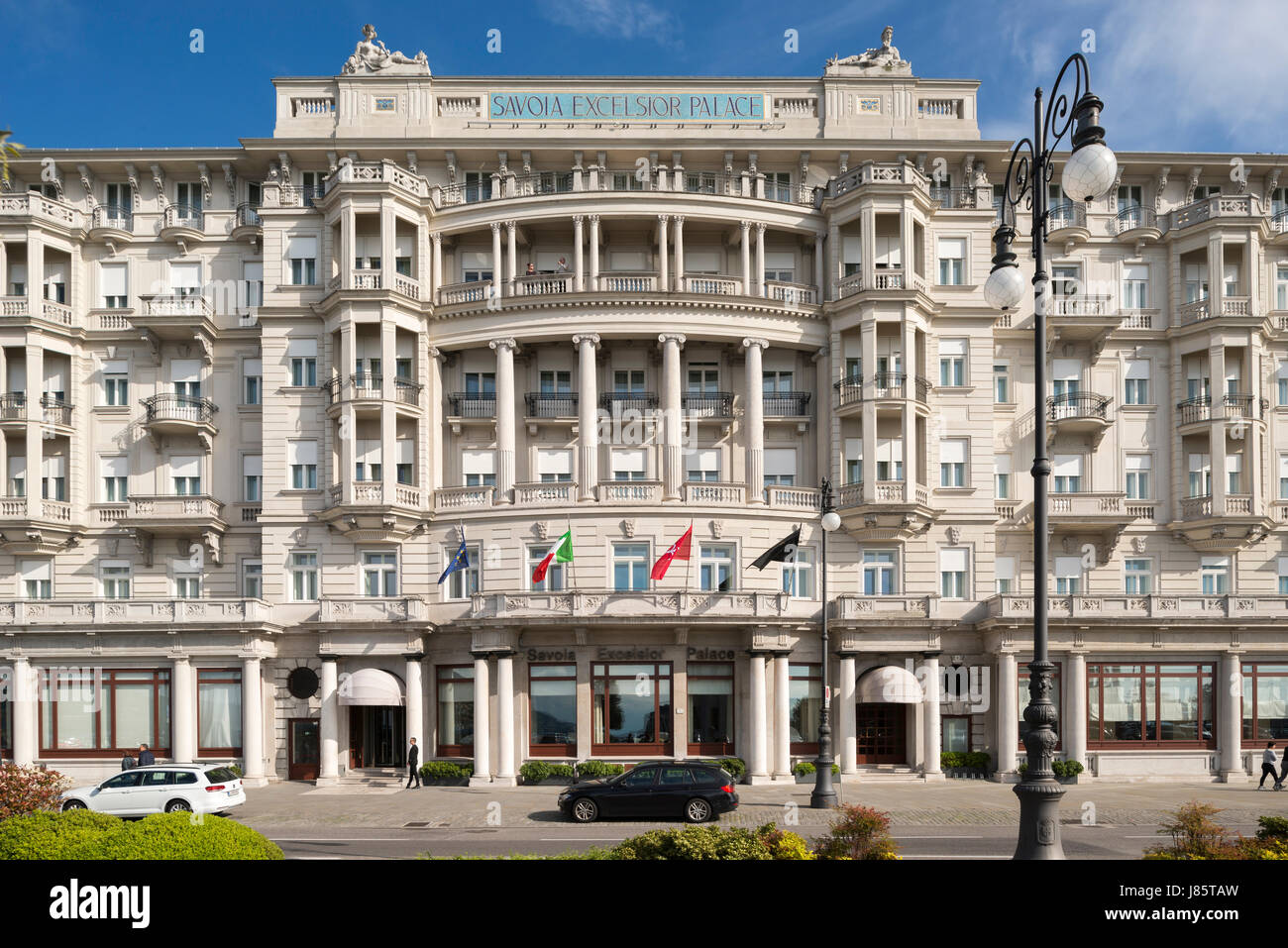 Hotel Savoia Excelsior Palace, Tagungshotel, Triest, Region Friaul-Julisch Venetien, Italien Stockfoto