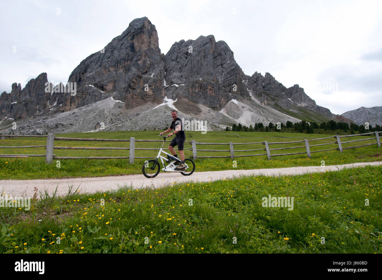 Sport Sport Berge Wandern Wandern Wanderung Süd Tirol Berg fitness Stockfoto
