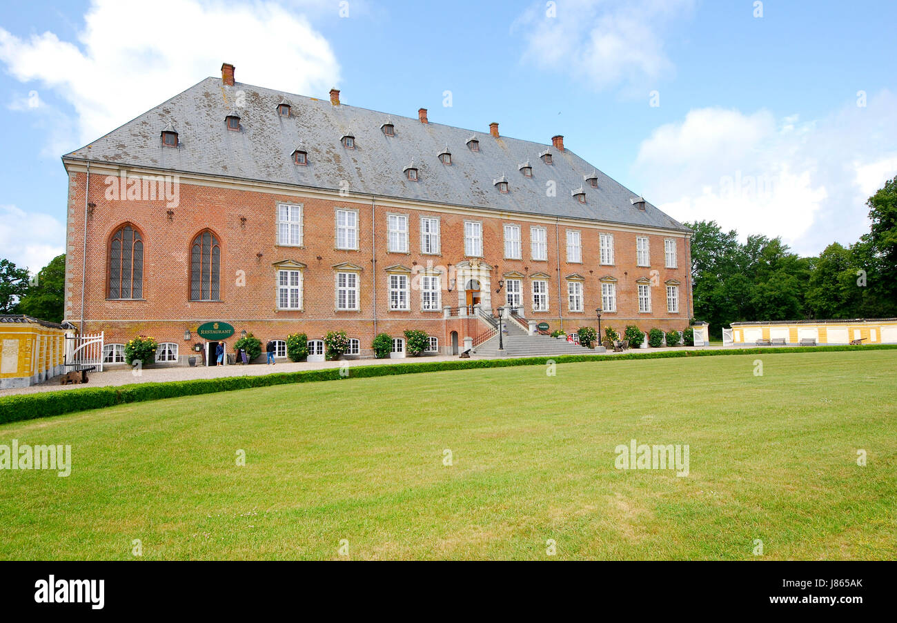 Dänemark schloss Anwesen Schloss Reisen Geschichtskultur berühmten Park Tourismus Stockfoto
