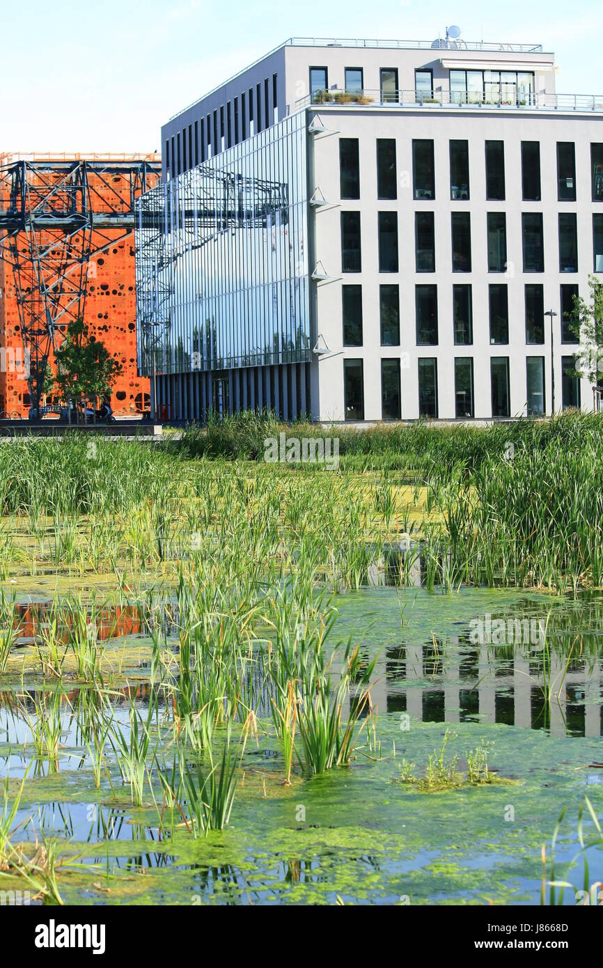 bauen den Teich, Lyon - Frankreich Stockfoto