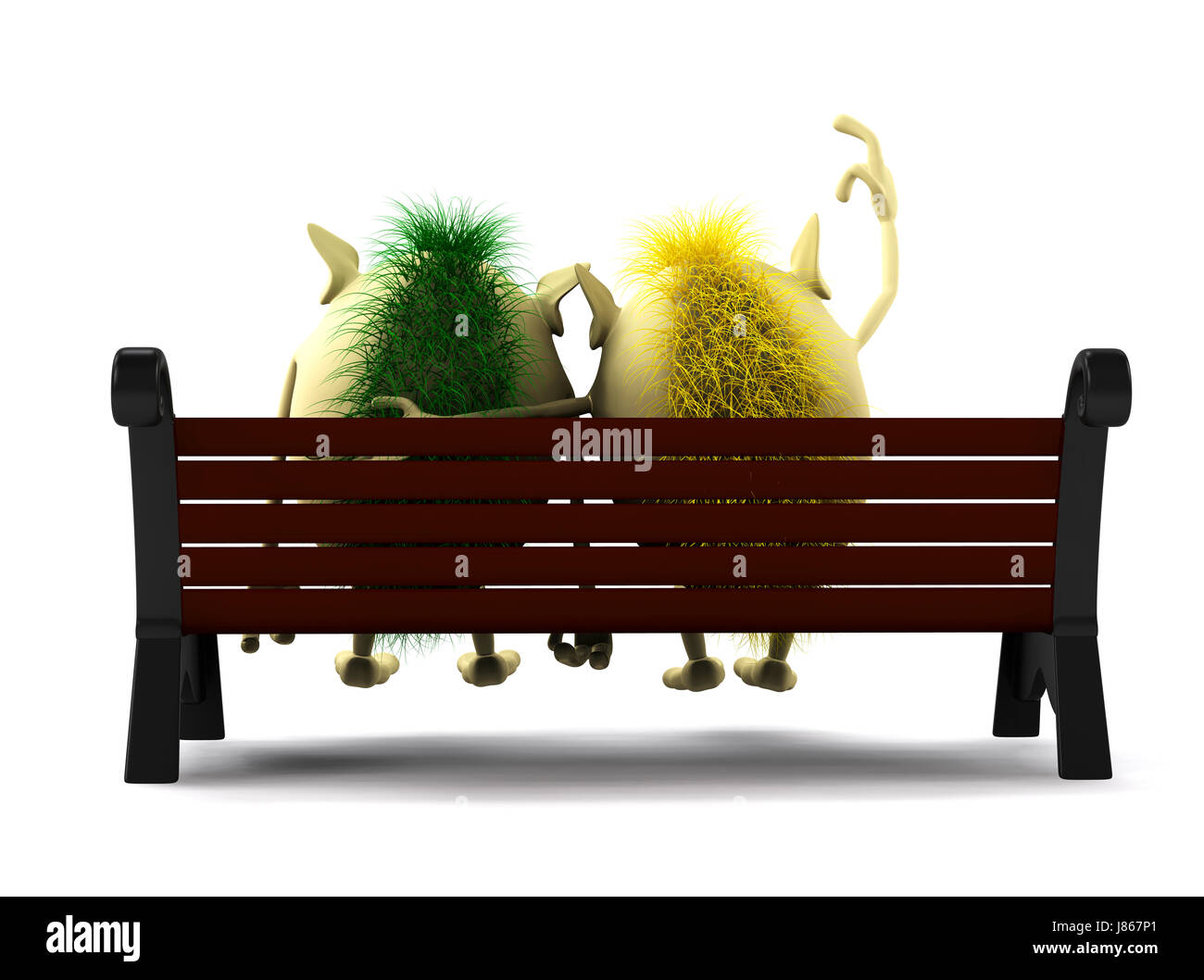 sehen Sie mit einem Blick sehen, blickt Richtung spähen betrachten sich auf hinter Geschichten aus Stockfoto