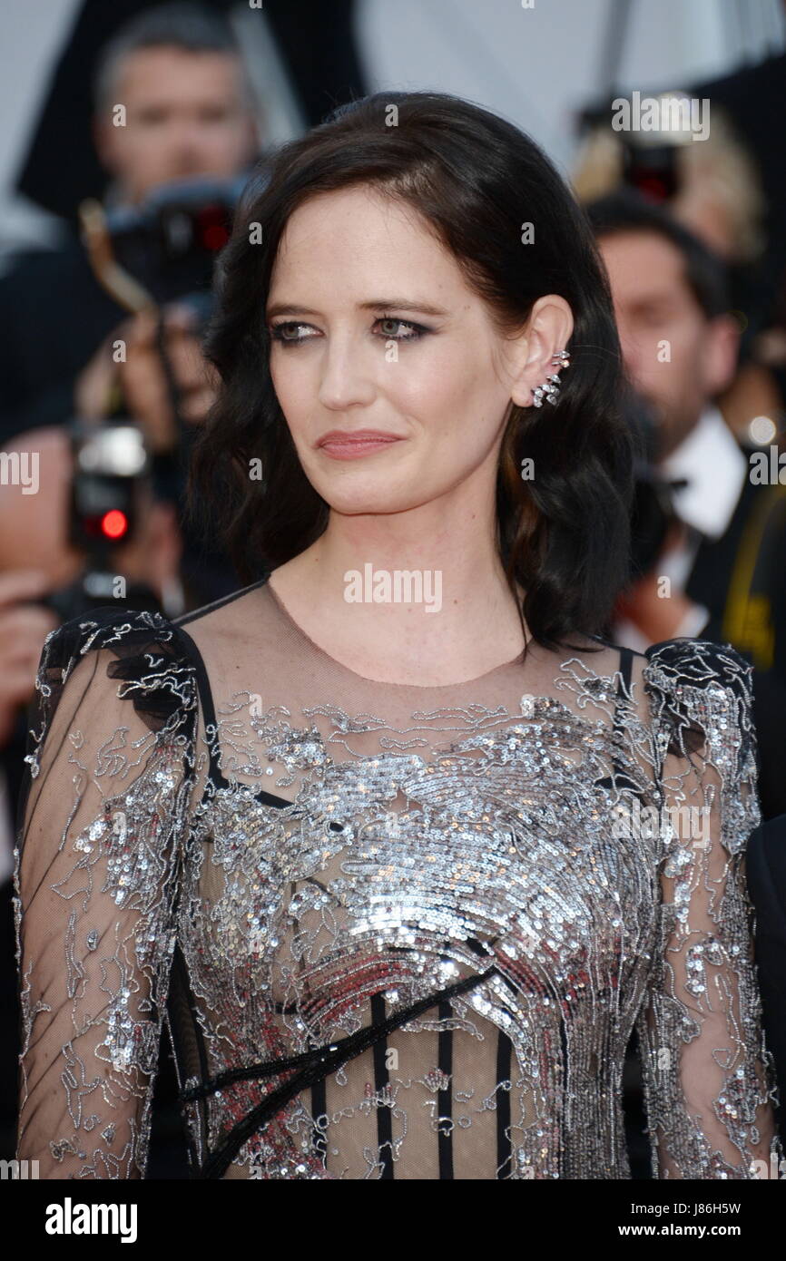 Cannes, Frankreich. 27. Mai 2017. Eva Green besucht die "Basiert auf eine wahre Geschichte"-Vorführung während des 70. jährlichen Cannes Film Festival im Palais des Festivals am 27. Mai 2017 in Cannes, Frankreich. Bildnachweis: Frederick Injimbert/ZUMA Draht/Alamy Live-Nachrichten Stockfoto