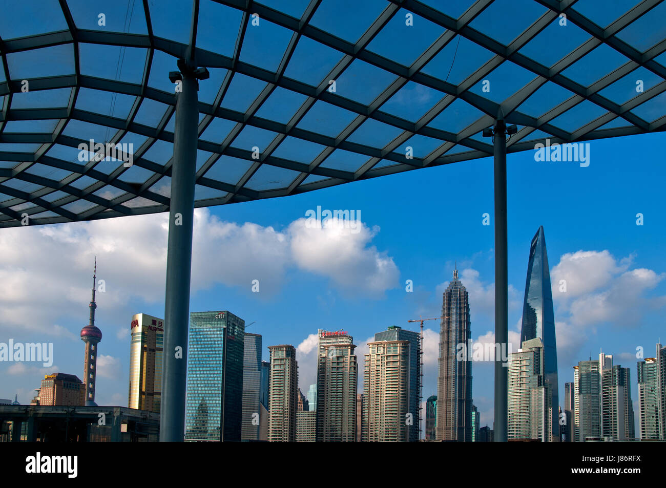 blaue Asien Baustil des architektonischen Baustils Architektur Stockfoto