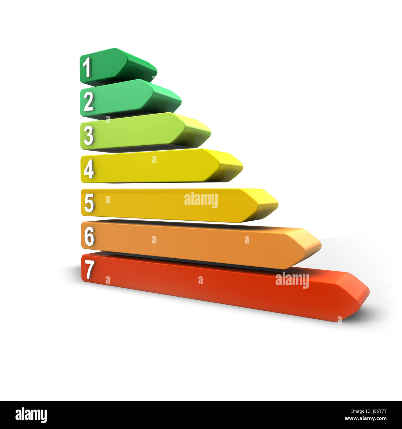 Grafik Grafik Wettbewerb Diagramm Diagramm farbig bunt wunderschön Stockfoto
