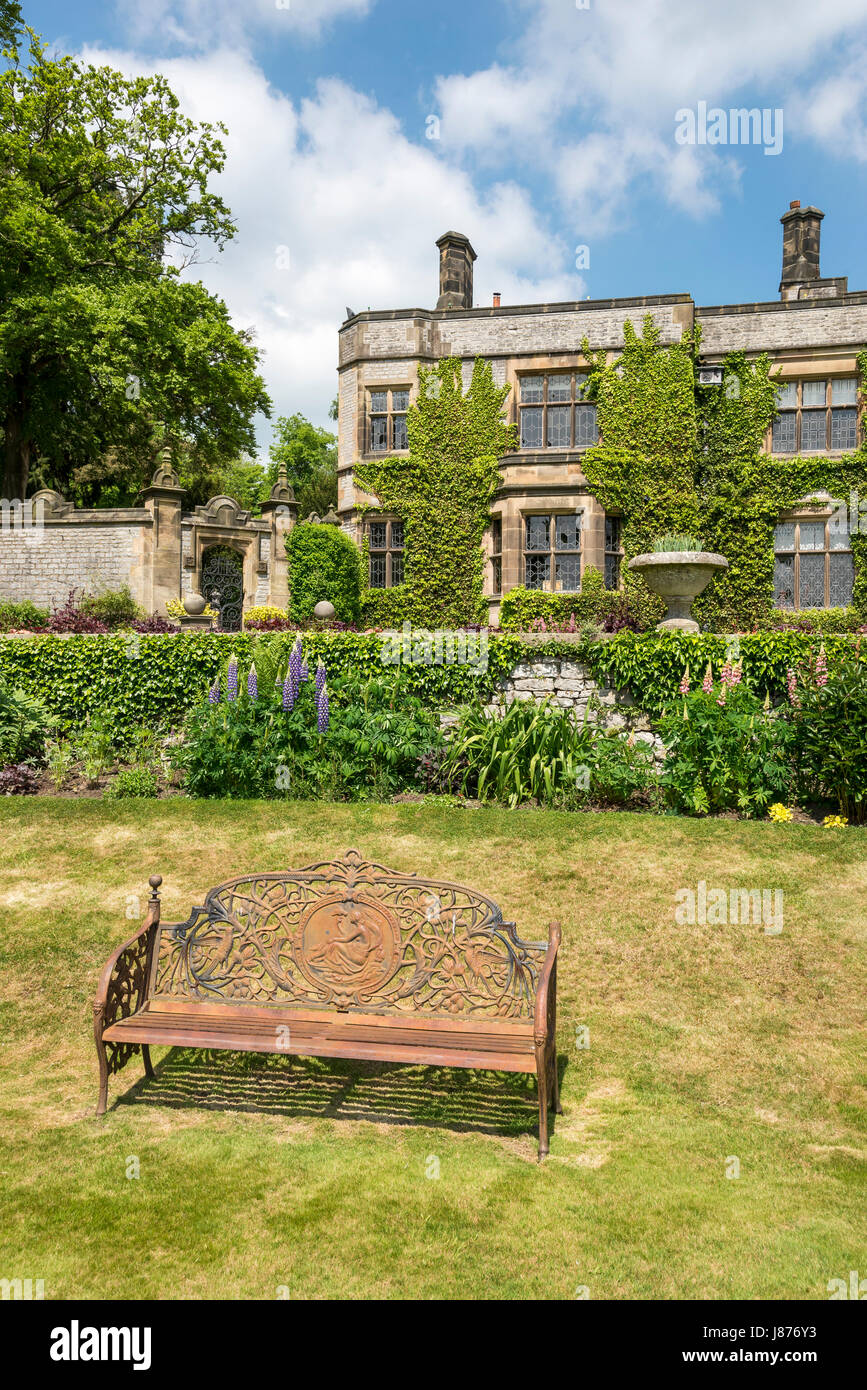 Thornbridge Hall Gardens in der Nähe von großen Longstone, Derbyshire, England. Stockfoto