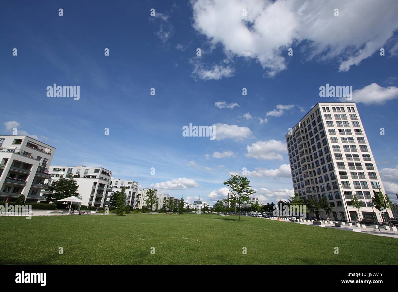 Modern, moderne, neue, Wohn Bereich, Baustil, Architektur, Stockfoto