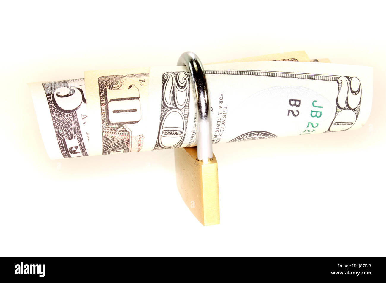 Dollar, Dollar, bestimmte, Karten, Geldanlage, Zinsen, sichere, feste Stockfoto