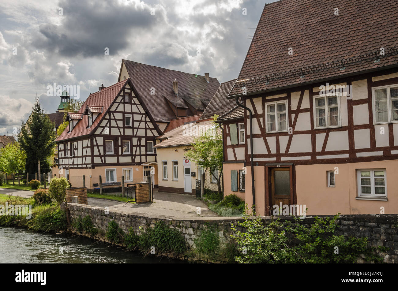 Hersbruck Ist Eine Kleinstadt Im Mittleren Franken Bayern