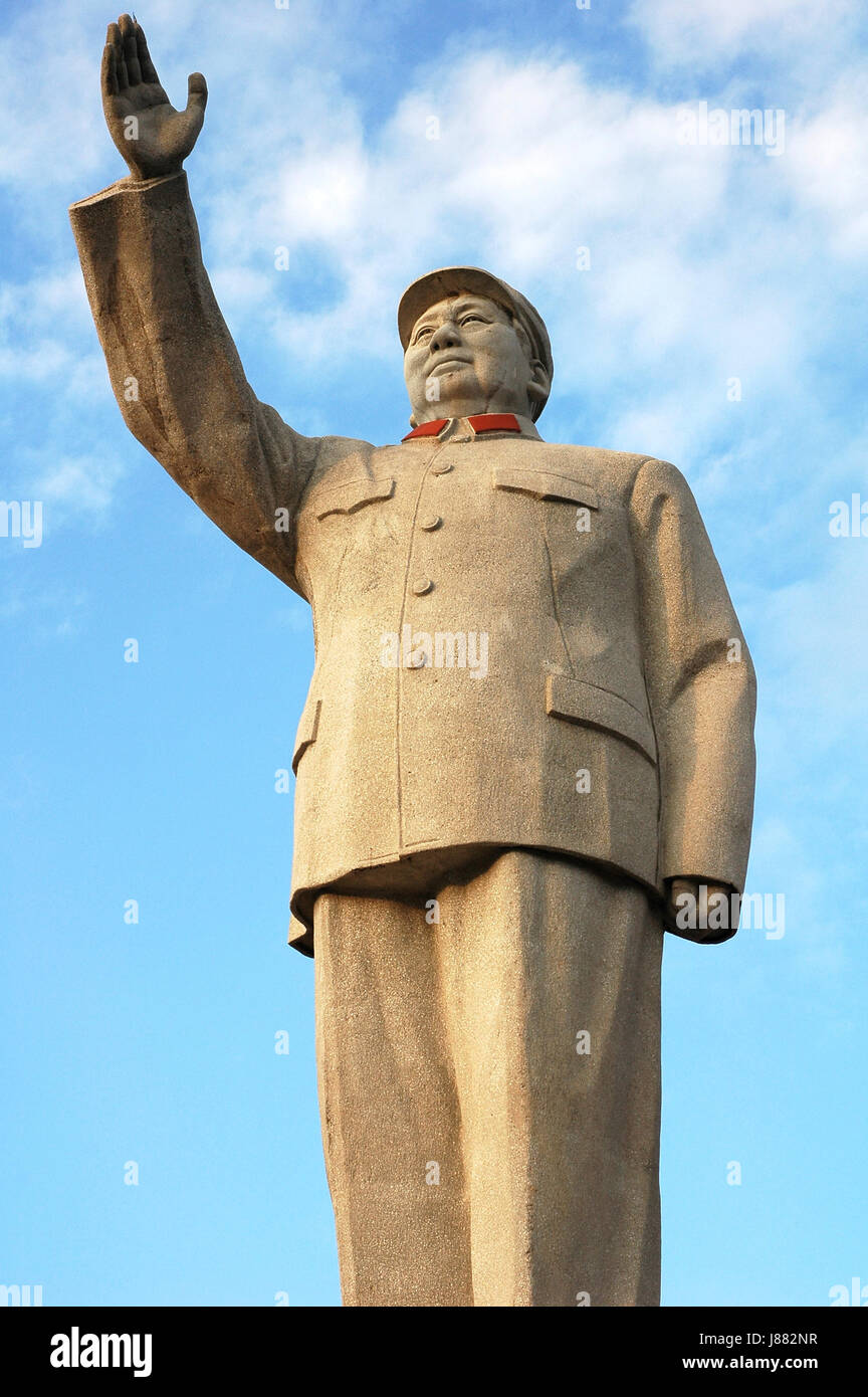 blau, Reisen, Denkmal, Denkmal, Porträt, Skulptur, Statue, Asien, Tourismus, Stockfoto