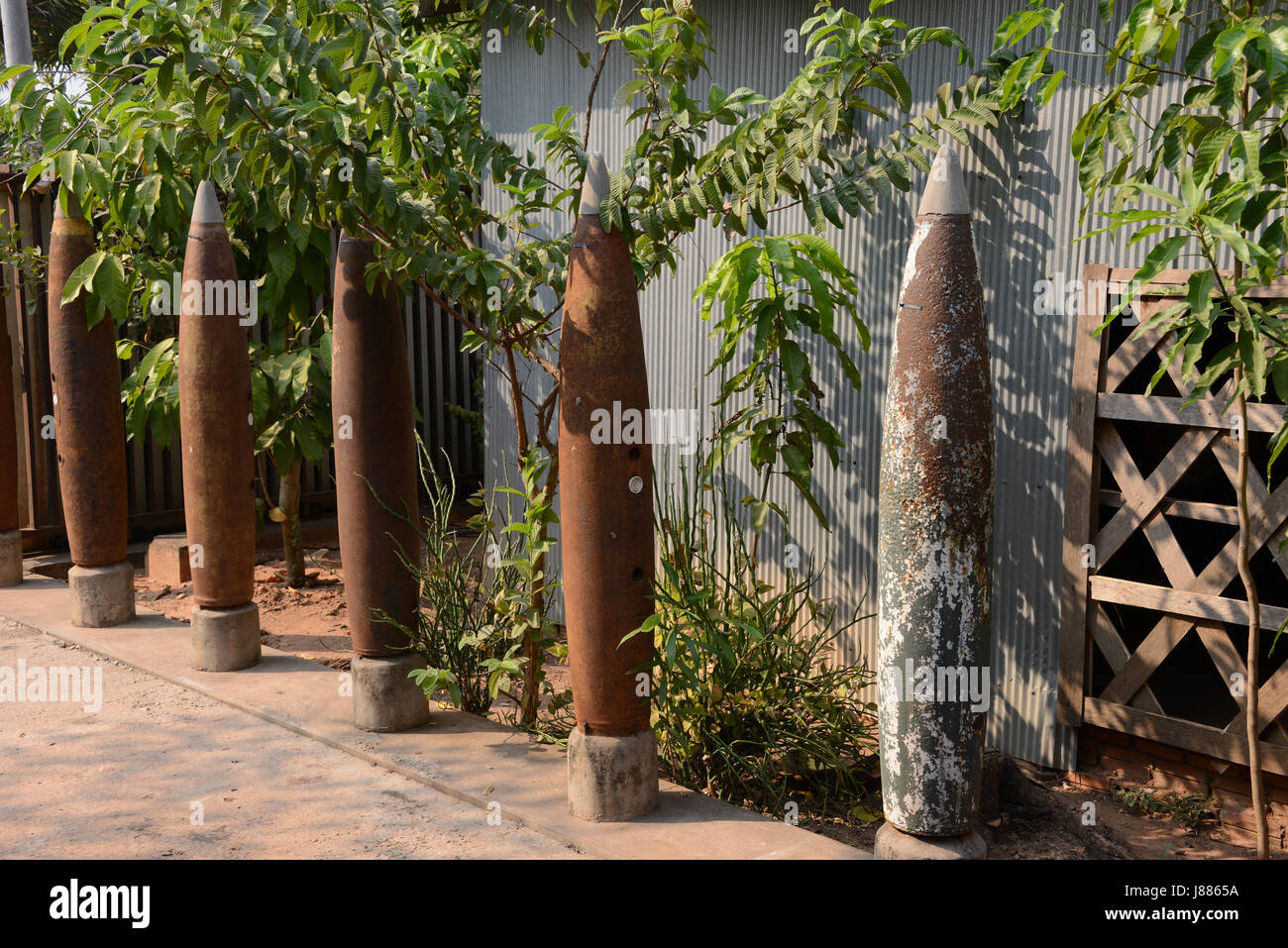 Die Landmine Museum, Provinz Siem Reap, Kambodscha Stockfoto