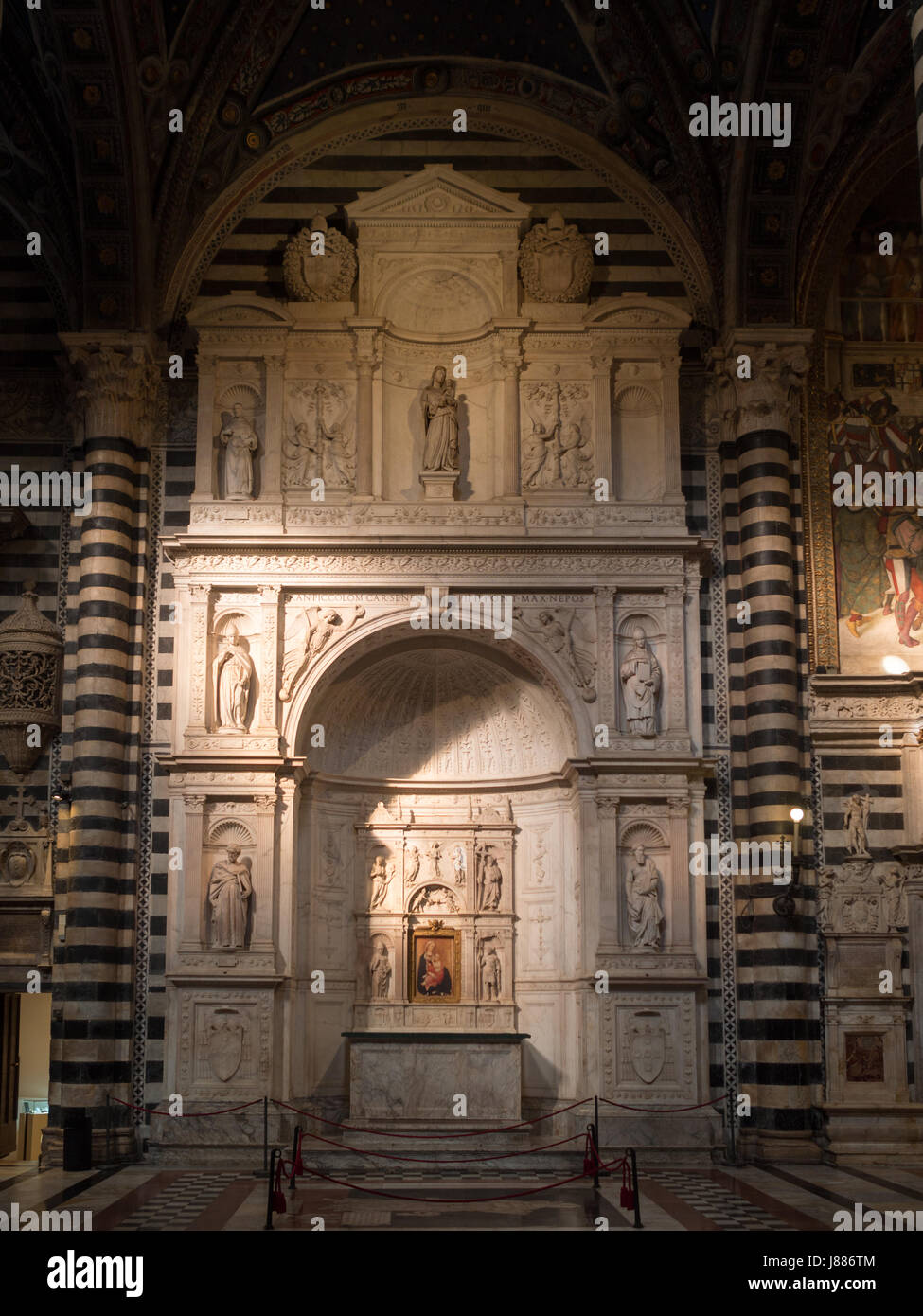 Picolomini Altar, Siena Duomo Stockfoto