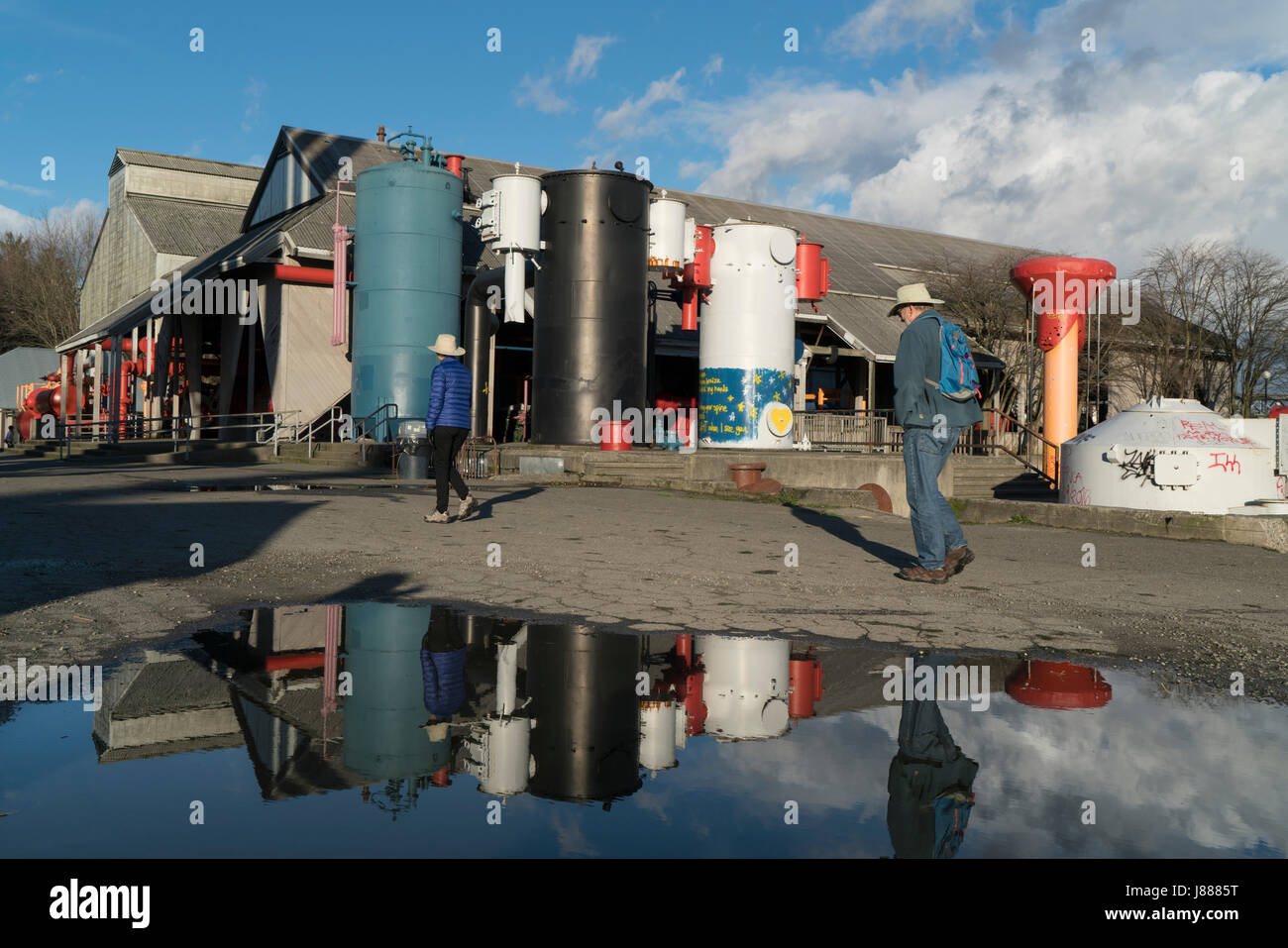 USA, Washington, Seattle, Gas Works Park Stockfoto