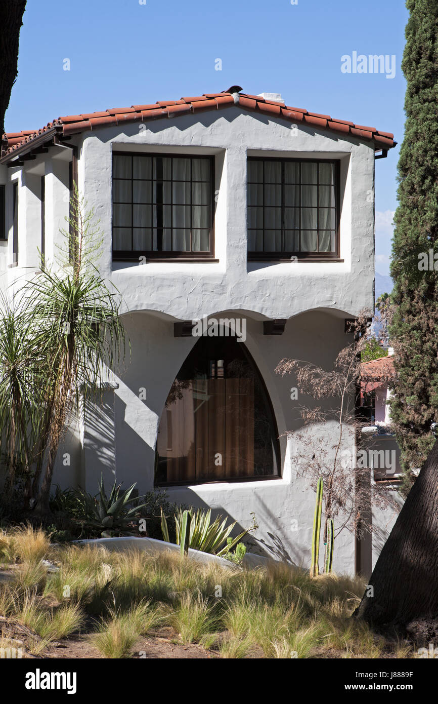 Maisonette in Silver Lake District von Los Angeles, Kalifornien Stockfoto
