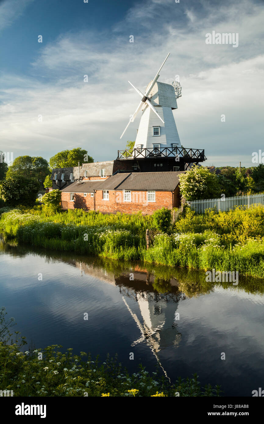 Galgen Sie Mühle in Rye, East Sussex, England. Stockfoto