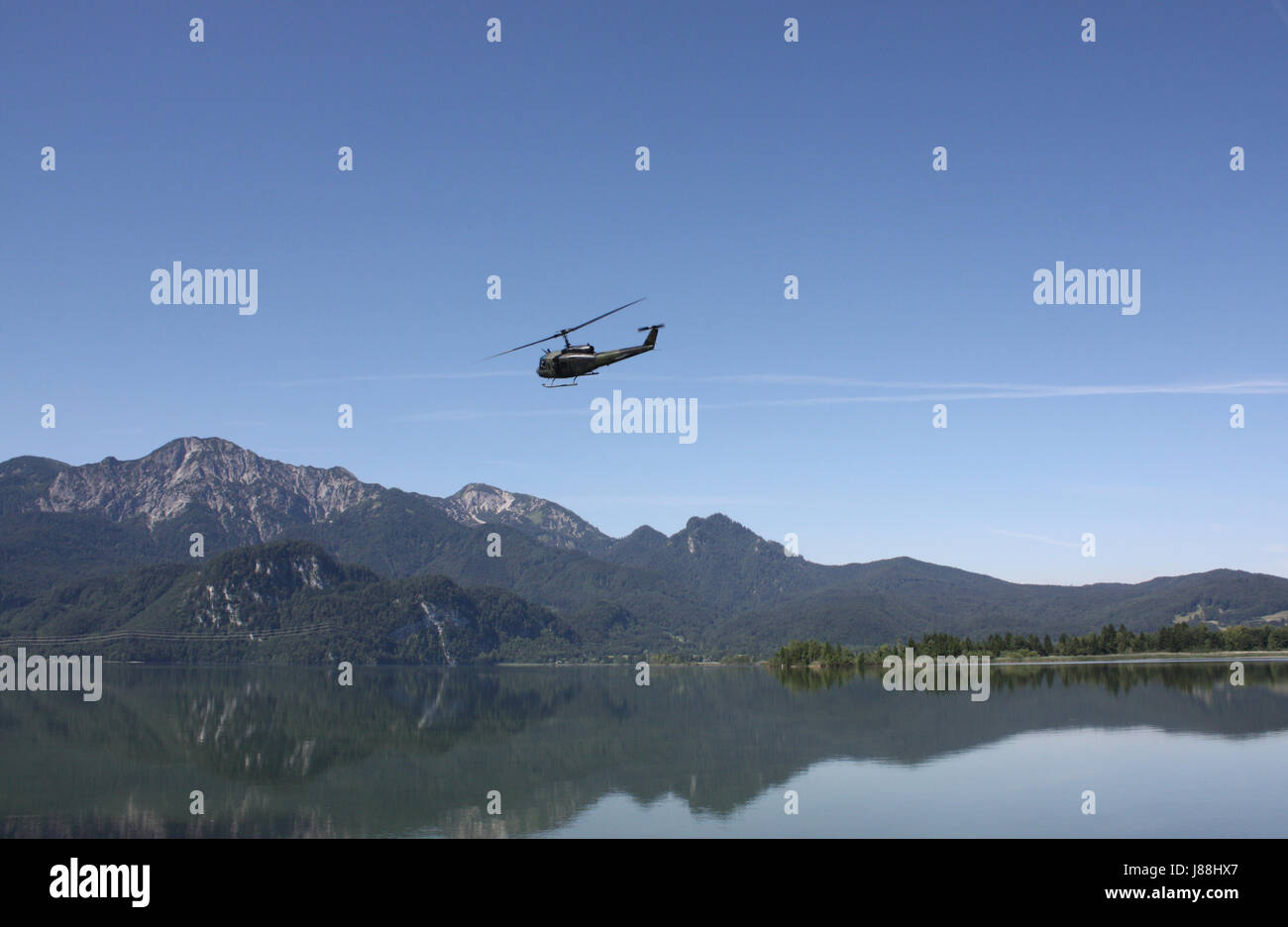 historische, Bayern, Hubschrauber, Glaskugel, historische, Erhaltung der Stockfoto