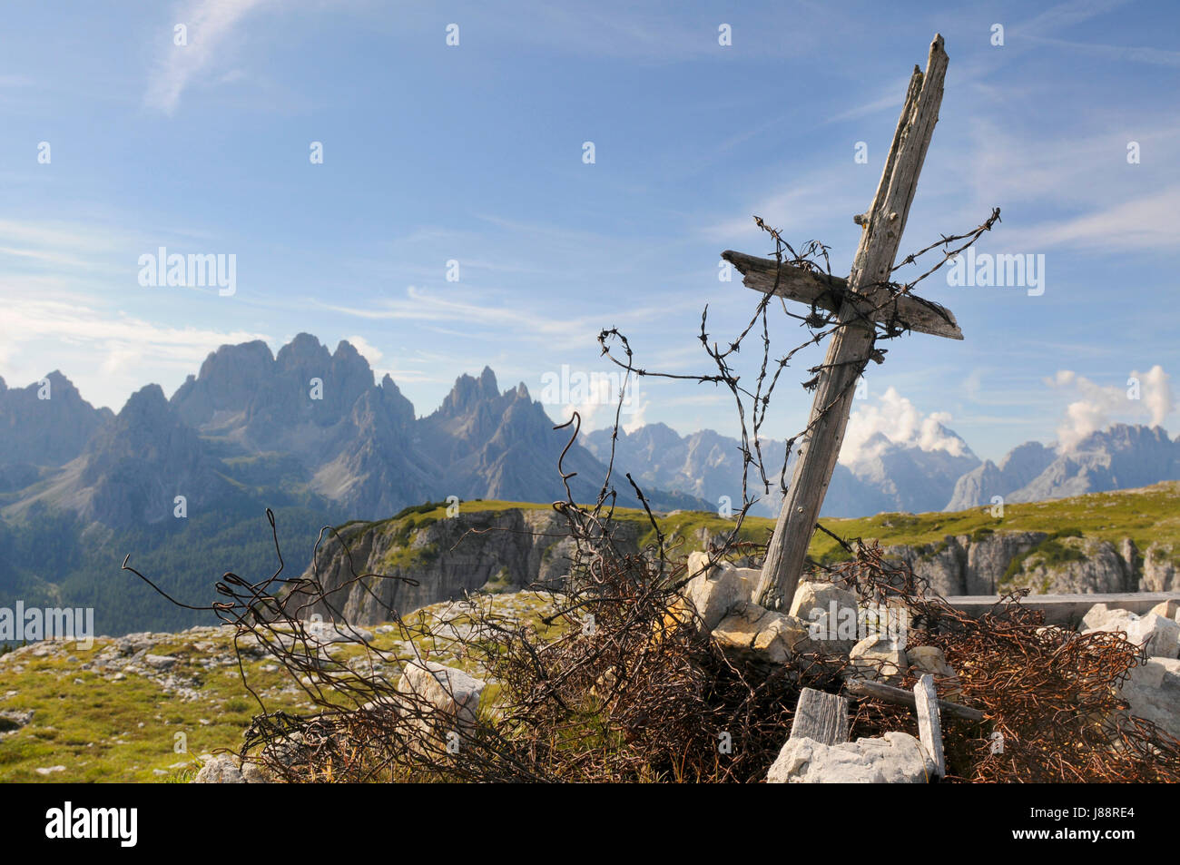 Berge, Dolomiten, Wandern, Wandern, Wandern, Südtirol, vorne, Berg, Stockfoto