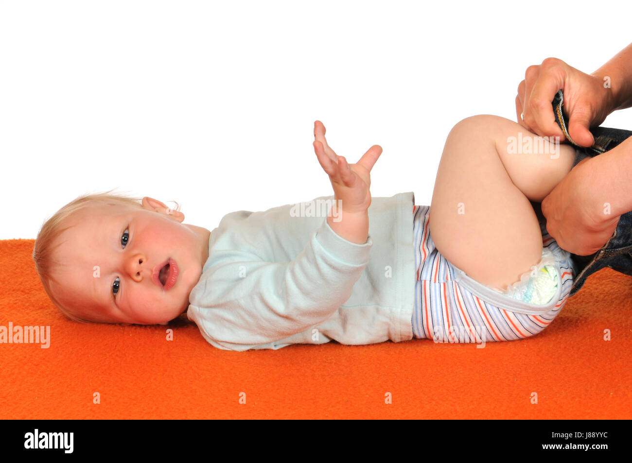 Windeln Wechseln Stockfoto Bild 142797744 Alamy