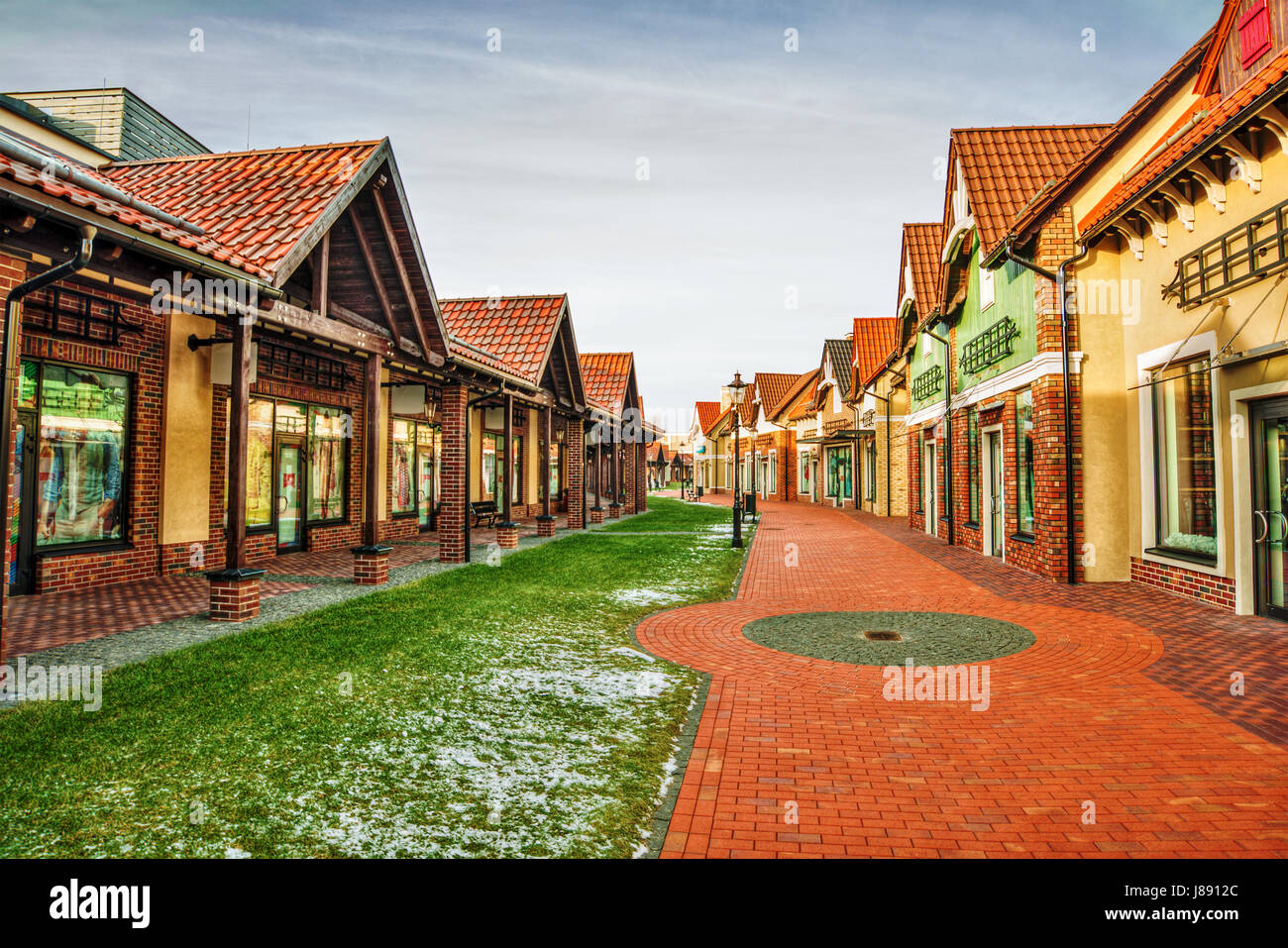 OutletVillage in Kiew (Ukraine) namens Manufactura, HDRTechnik