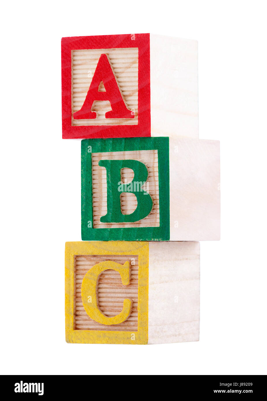 Typ, Modell, bauen, Bildung, isoliert, Farbe, Closeup, grün, Holz, Spielzeug, Stockfoto