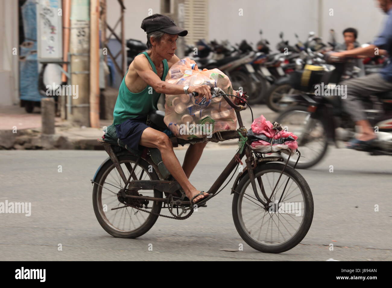 Armen Vietnamesisch Stockfoto