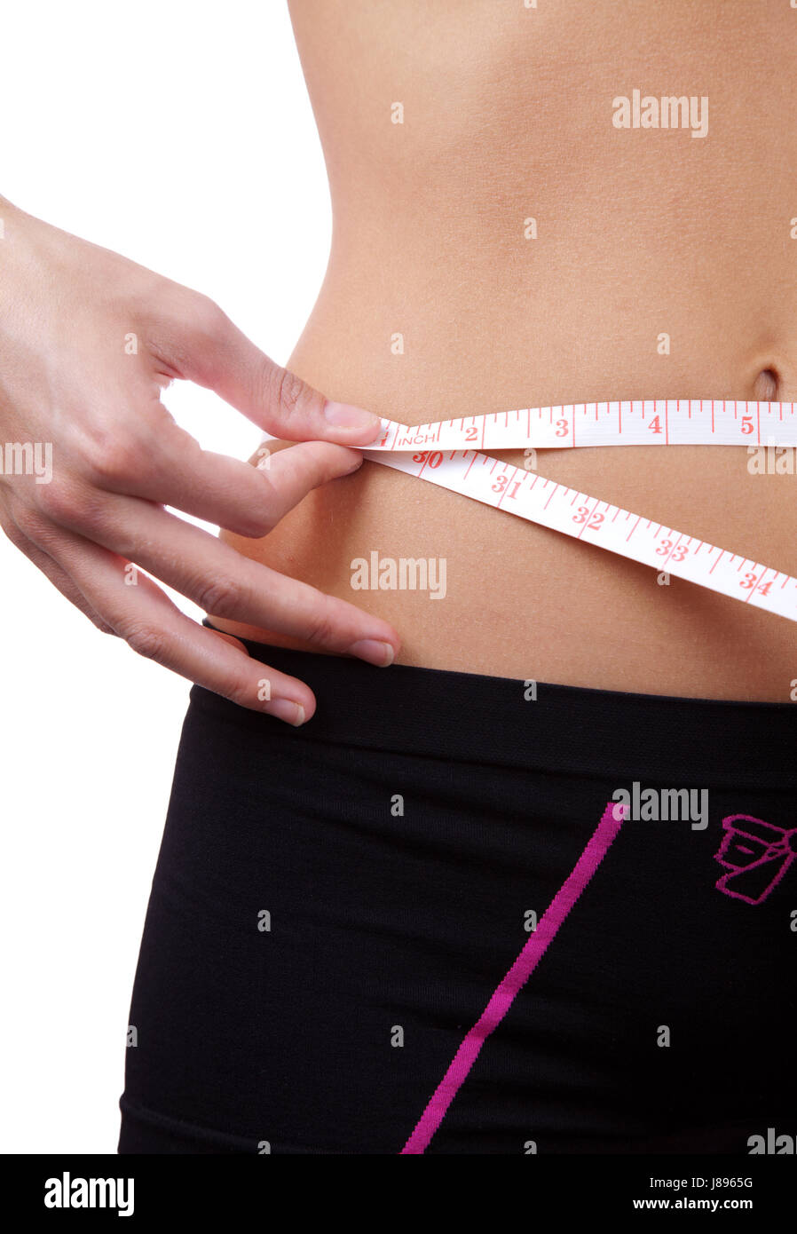 Ernahrung Gewicht Grosse Bewegung Taille Schlanke Trocken Sligth Schlank Hager Dunn Stockfotografie Alamy