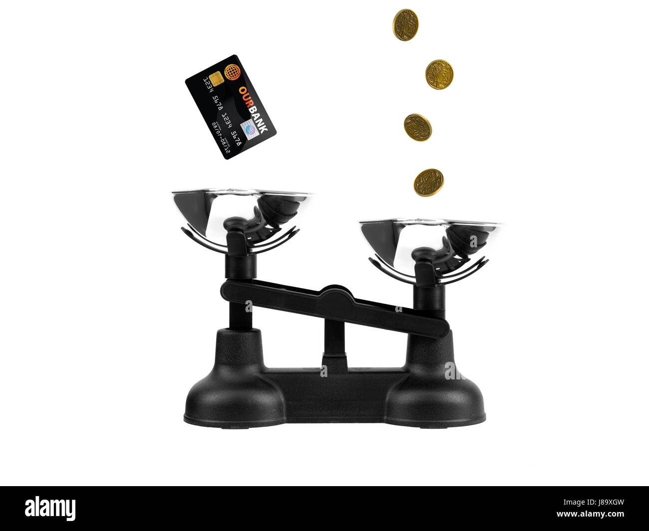 Bankkredite, Institution, Dollar, Dollar, Werkzeug, isoliert, antik, schwarz, Stockfoto