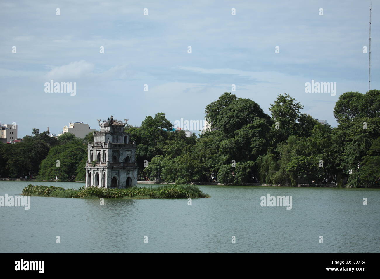 Hanoi-Hoan-Kiem-See Stockfoto