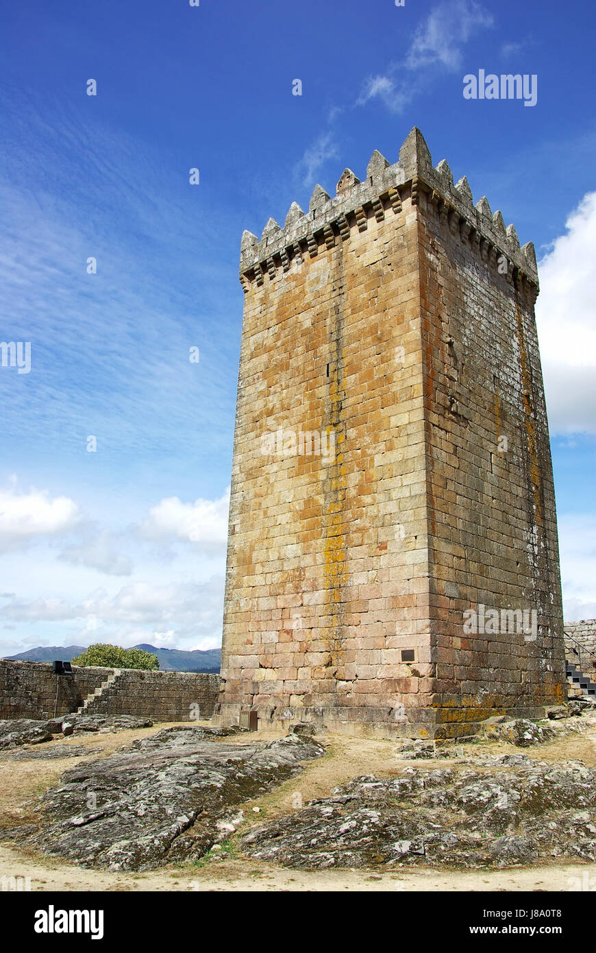 Turm, Denkmal, Wand, Magic, Burg, Landschaft, Landschaft, Landschaft, Natur, Stockfoto