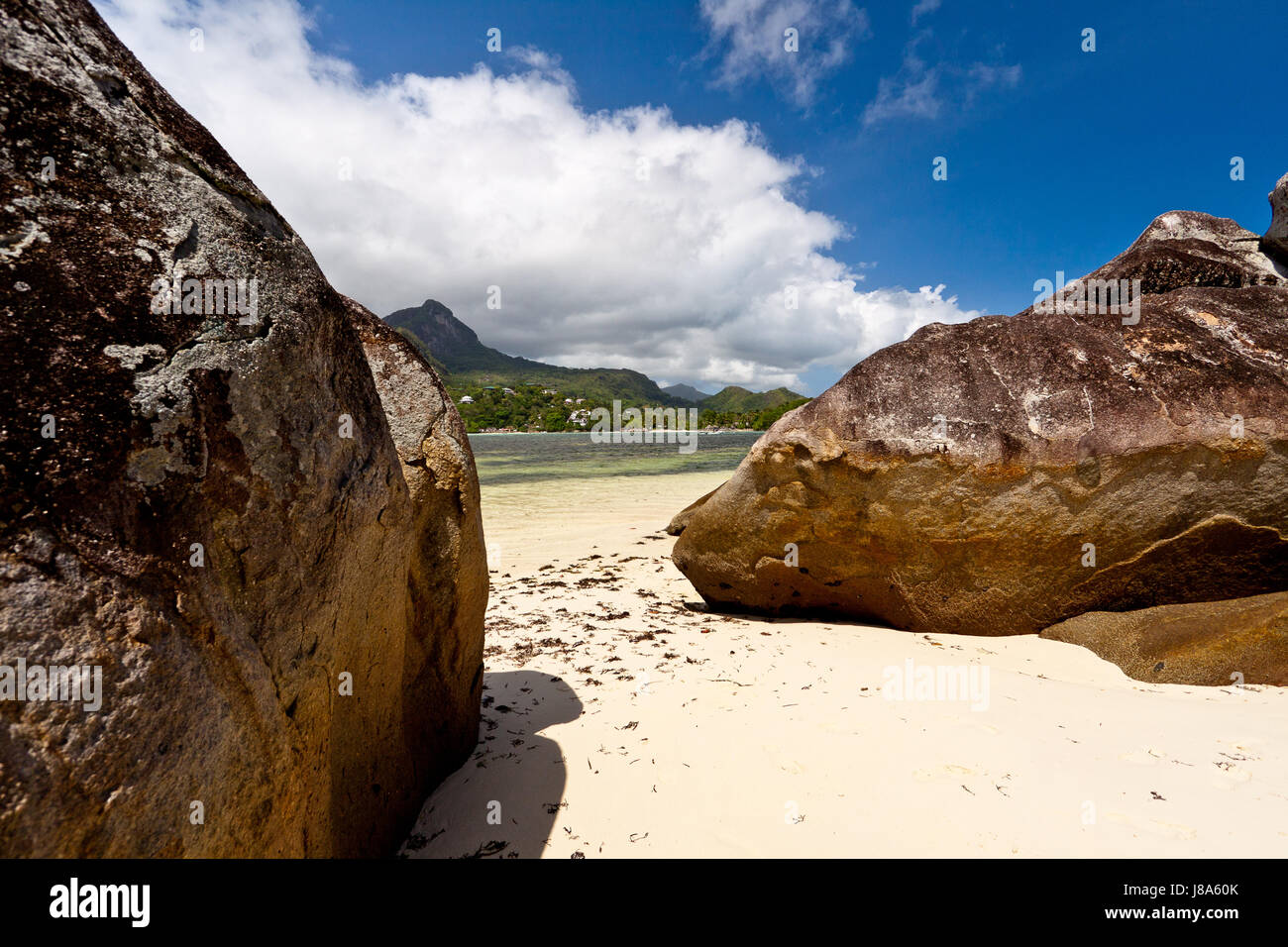 Südstrand Port glaud Stockfoto