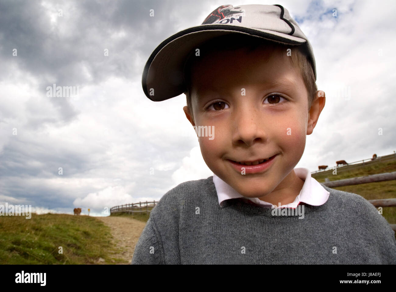 Wanderung 4-7 Stockfoto