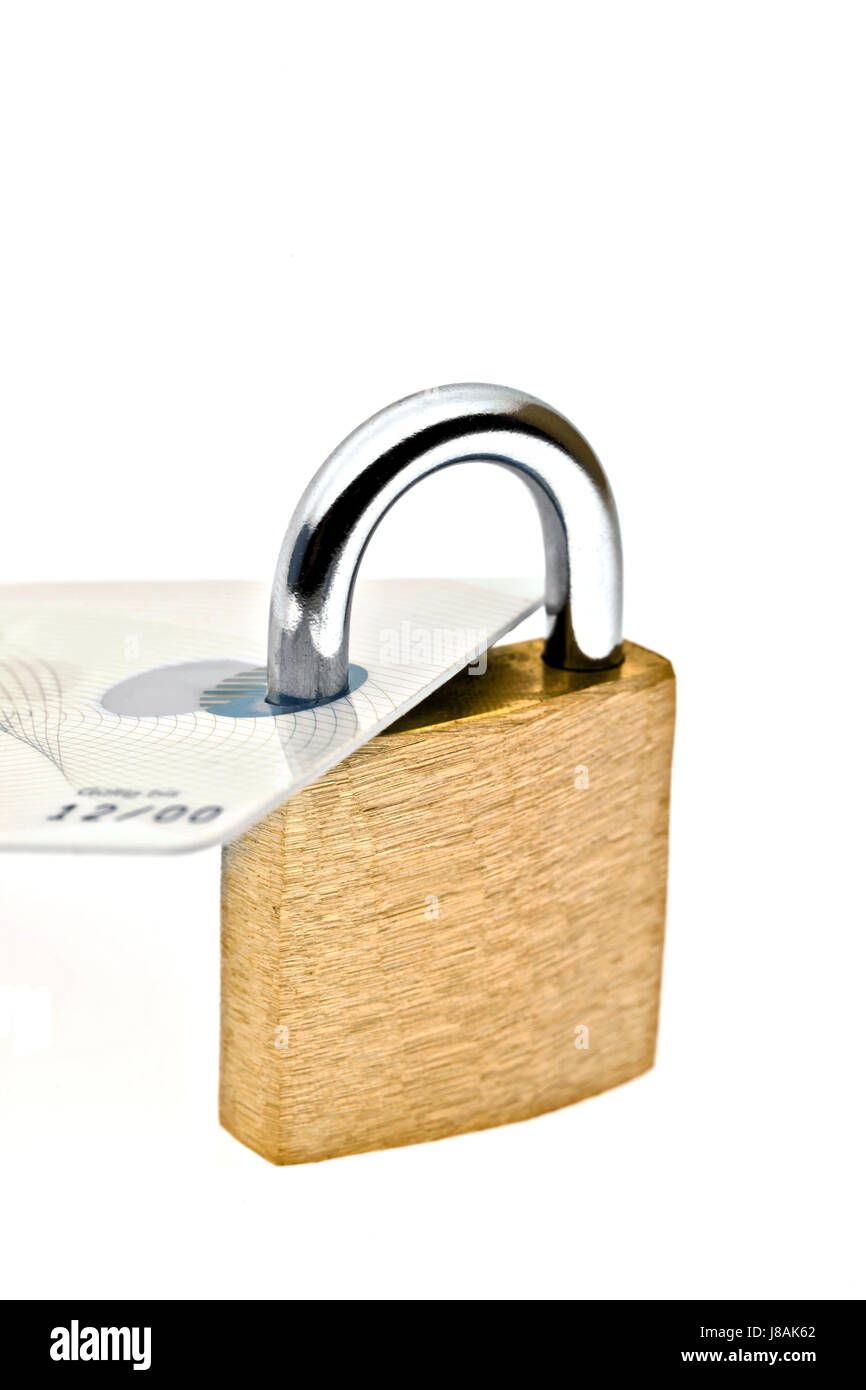 Sperre, Bank, Kredite, Institution, Stillleben, Büro, Closeup, Euro, Horizontal, Stockfoto