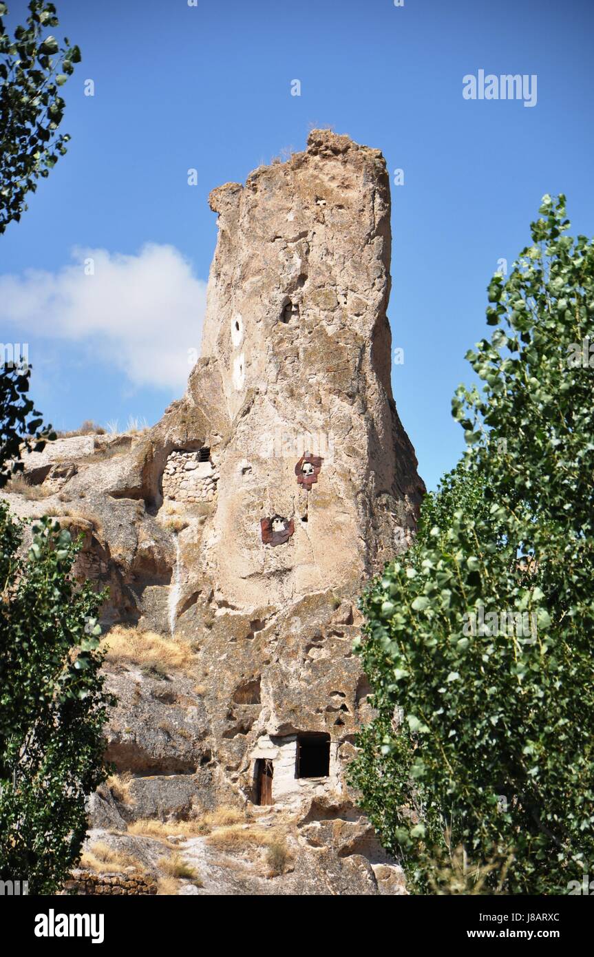 Rock-Dorf in Kappadokien Stockfoto