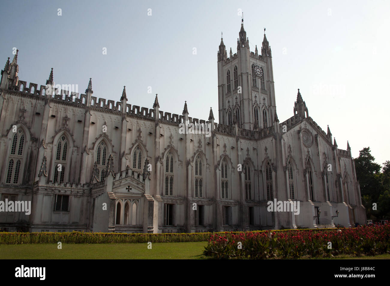 St. Pauls Cathedral, Kolkata, Westbengalen Indien Stockfoto