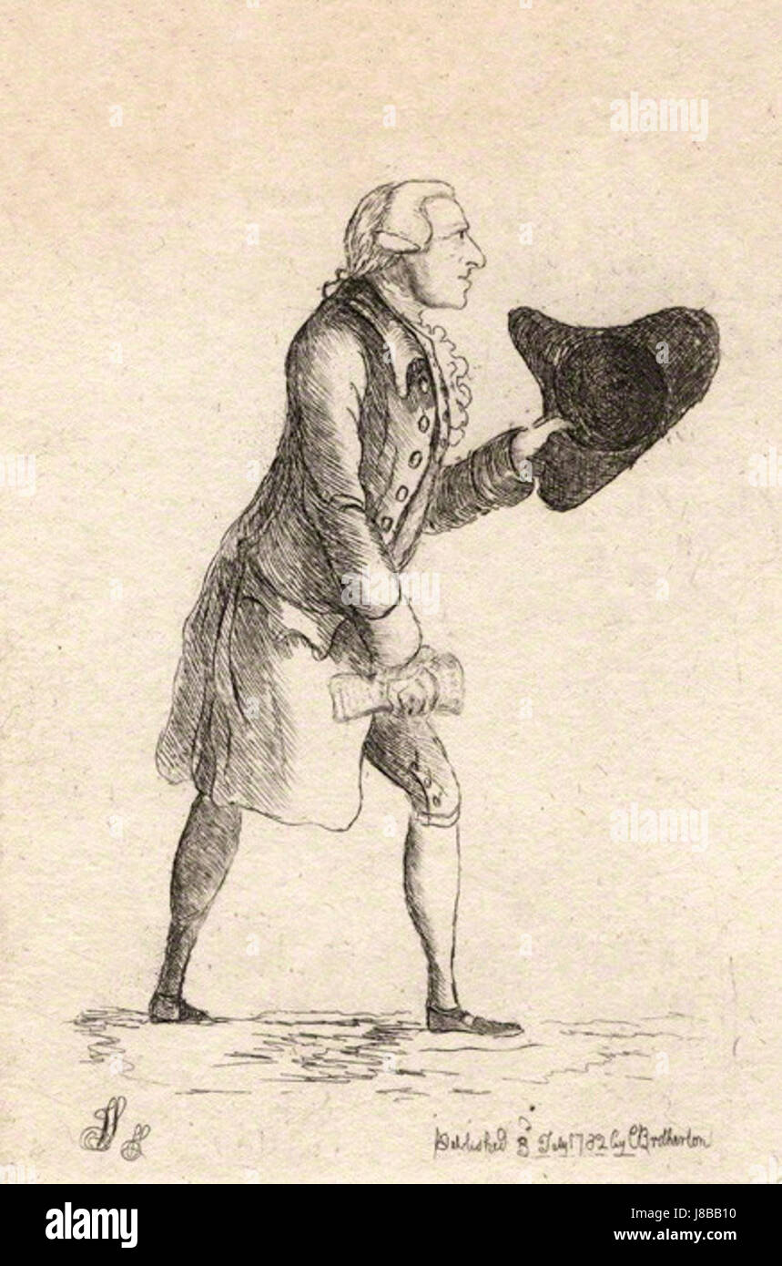 Lord John Cavendish Stockfoto