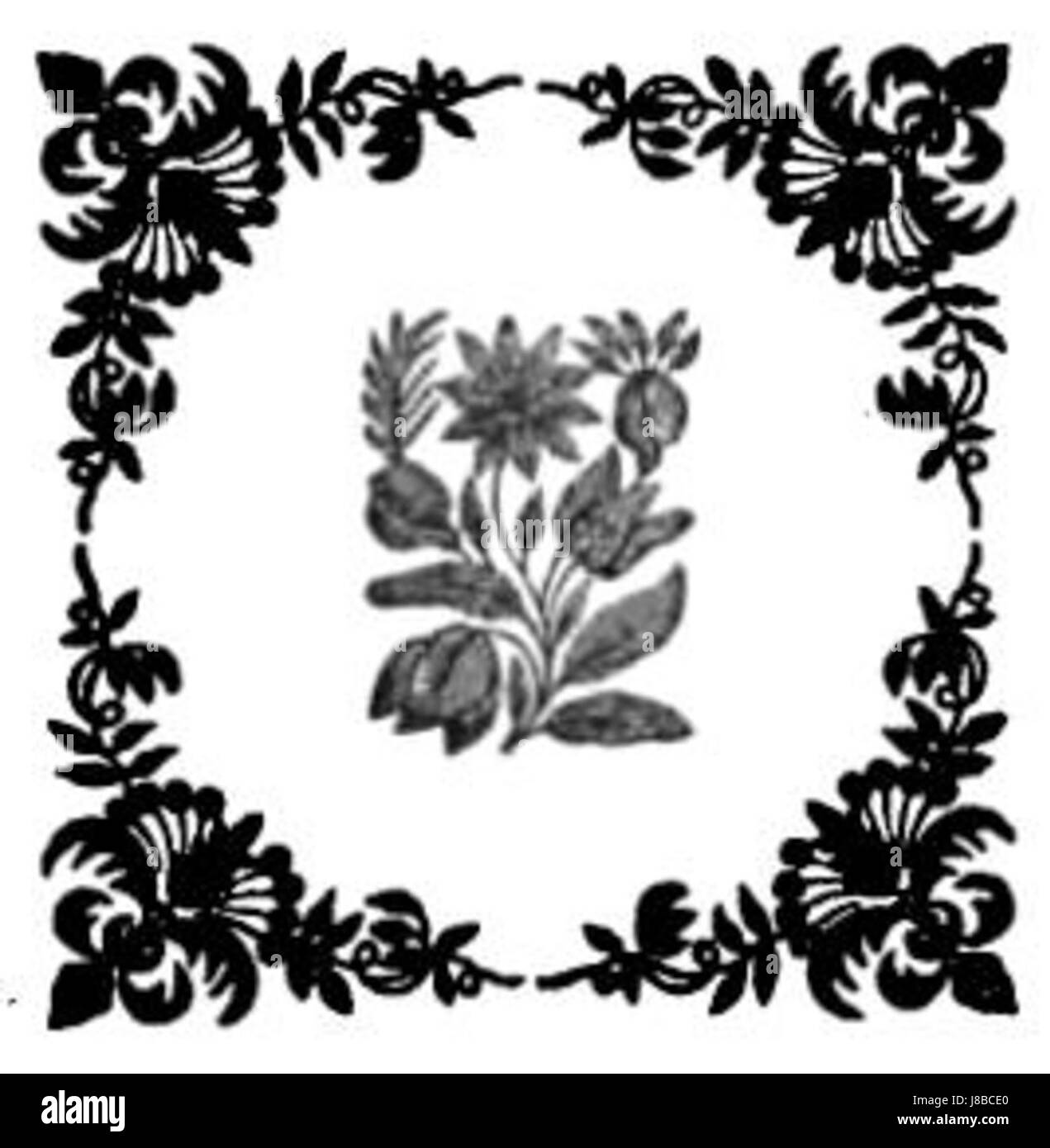 Diese Seite von „El Ingenioso Hidalgo Don Quijote de la Mancha“ zeigt einen berühmten Moment aus dem Roman von Cervantes, einem Schlüsselwerk der spanischen Literatur. Stockfoto