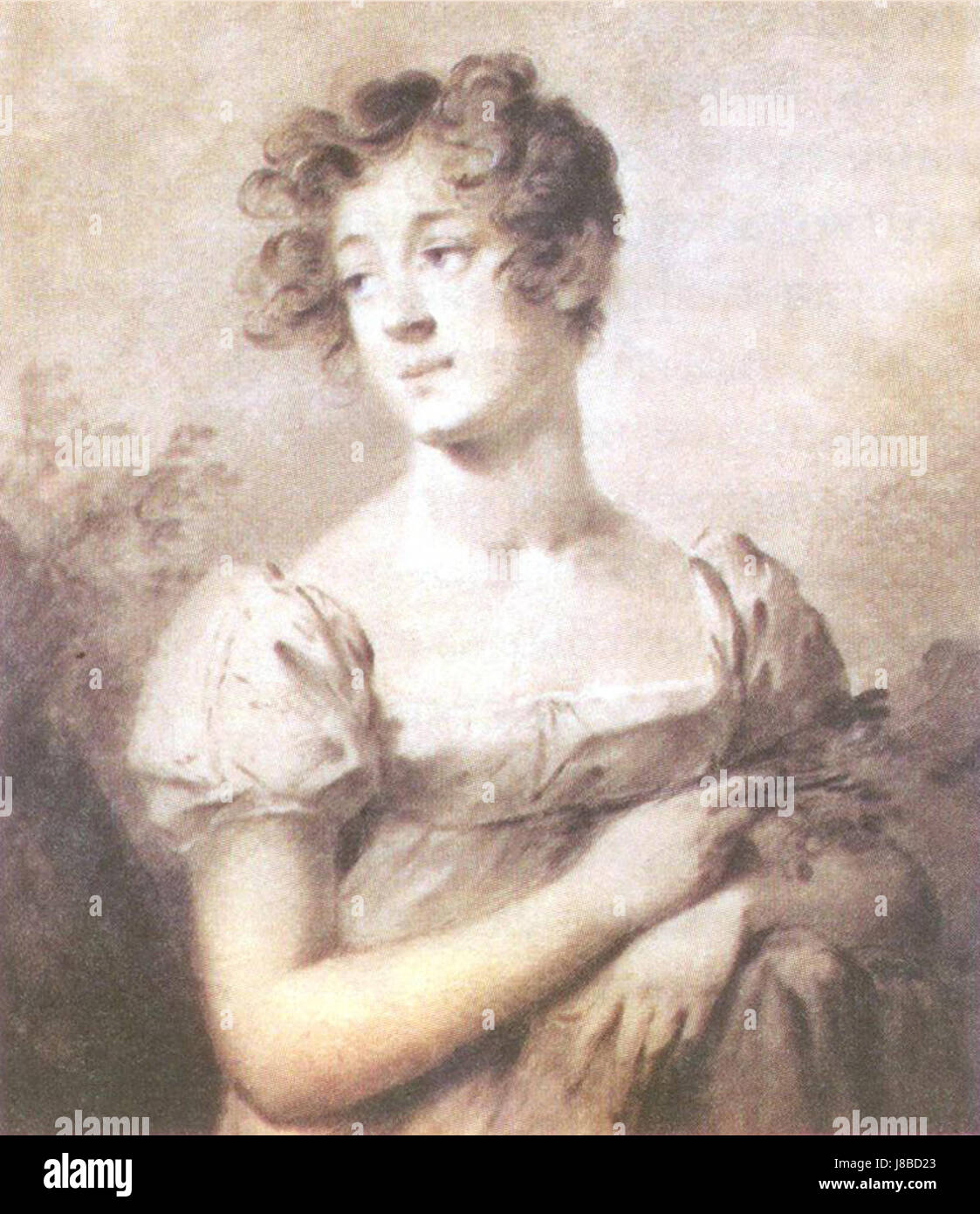 Dieses Porträt von Molinari zeigt Maria Golitsyna, eine bedeutende historische Figur aus Russland. Das Kunstwerk fängt ihr Bild und ihre Bedeutung im kulturellen und sozialen Kontext ihrer Zeit ein. Stockfoto Dieses Porträt von Molinari zeigt Maria Golitsyna, eine bedeutende historische Figur aus Russland. Das Kunstwerk fängt ihr Bild und ihre Bedeutung im kulturellen und sozialen Kontext ihrer Zeit ein. Stockfoto