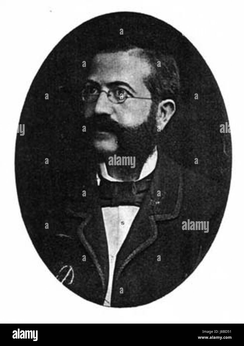 Lavoslav Schwarz war ein Komponist und Dirigent des 19. Jahrhunderts, bekannt für seine Beiträge zur klassischen Musikszene in Mitteleuropa. Er war in der Romantik tätig und schrieb verschiedene sinfonische und Chorwerke. Stockfoto