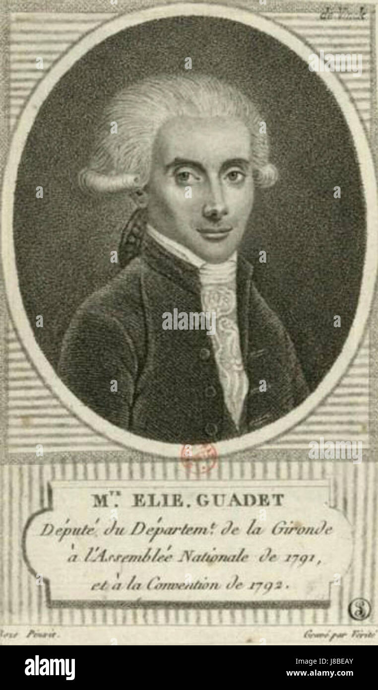 E. Guadet war ein einflussreicher französischer Künstler des 19. Jahrhunderts, der für seine Beiträge zur romantischen Bewegung bekannt war. Seine Werke spiegelten oft die emotionale Intensität und dramatische Themen dieser Zeit wider. Stockfoto