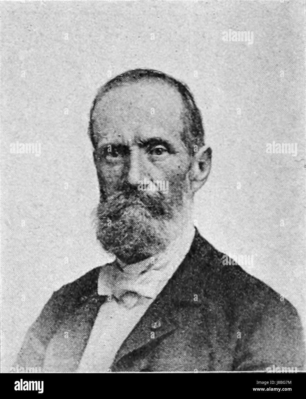 Felix Bracquemond Par Pierre Petit Stockfoto