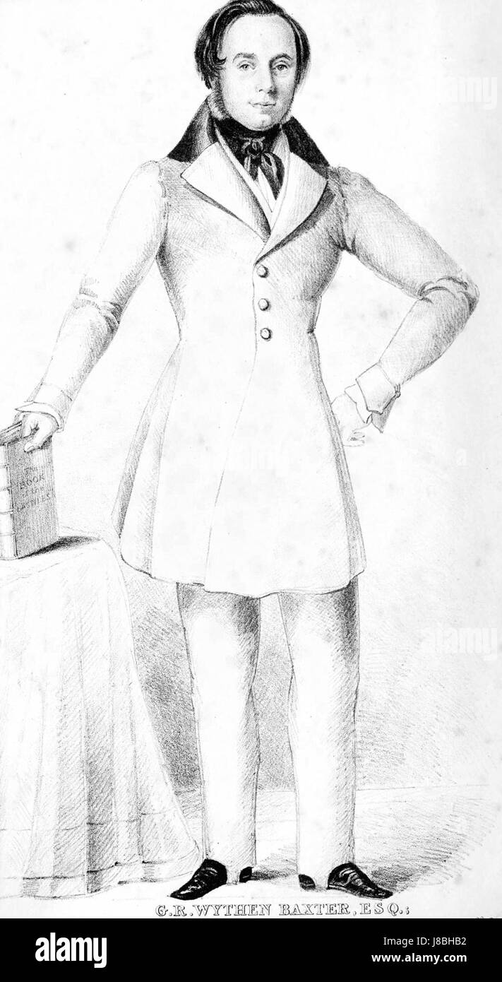 George Robert Wythen Baxter Stockfoto