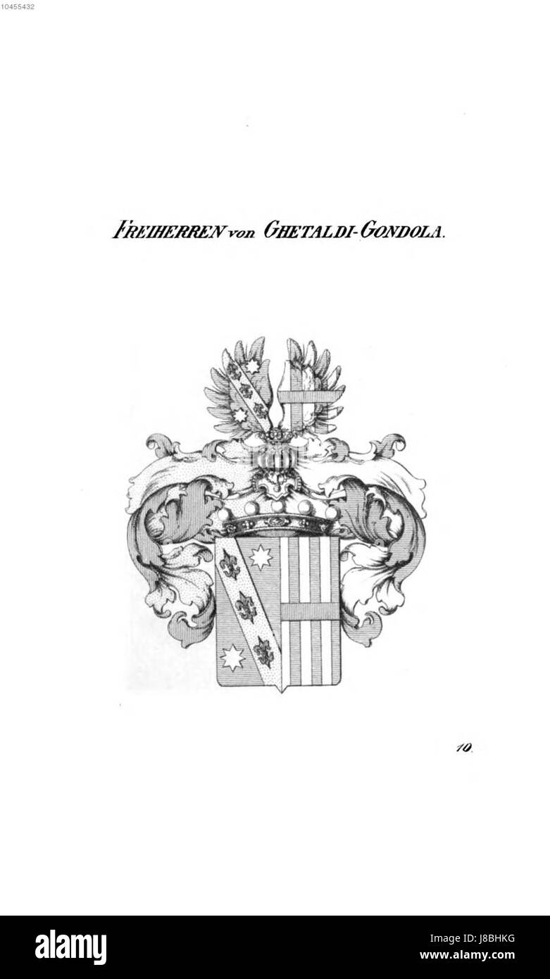 Ghetaldi-Gondel Tyroff an Stockfoto