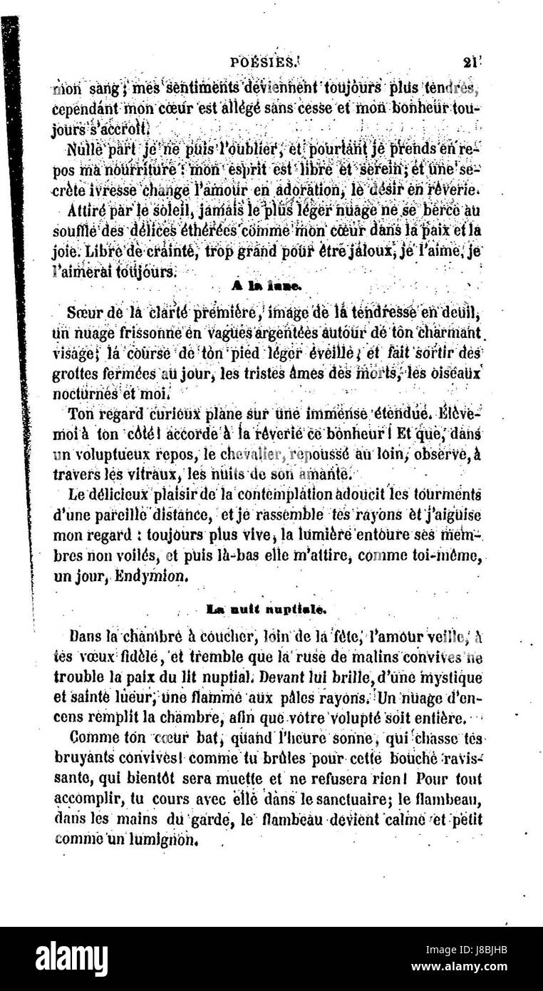 Dieses Bild bezieht sich auf einen Band aus „Goethe, I 036“, wahrscheinlich auf ein Werk des bedeutenden deutschen Schriftstellers Johann Wolfgang von Goethe. Goetheâ Werke umfassen Literatur, Philosophie und Wissenschaft und tragen maßgeblich zur deutschen Kultur und zum intellektuellen Denken bei. Stockfoto