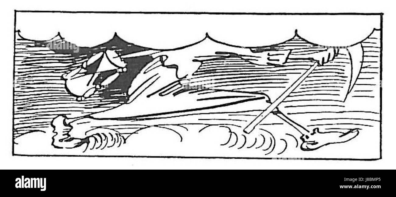 Julchen Sauseschritt ist eine Figur oder ein Thema in einem literarischen oder künstlerischen Werk, oft verbunden mit leichtsinnigen oder spielerischen Themen. Der Name spiegelt deutsche kulturelle Referenzen wider, möglicherweise aus einem Werk, das auf Unterhaltung oder Unterweisung des Publikums ausgerichtet ist. Stockfoto