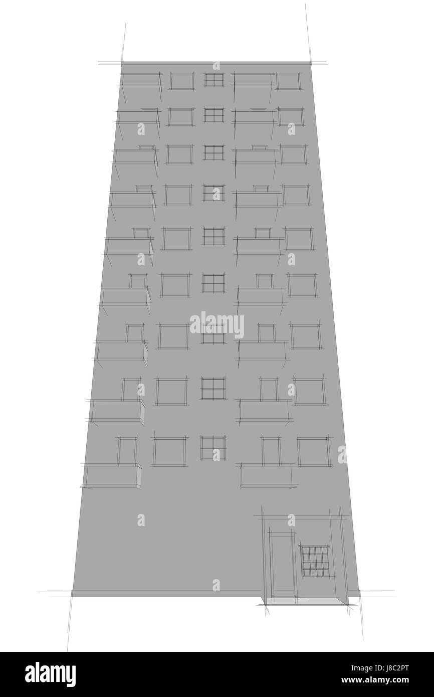 Haus, Gebäude, isoliert, Lifestyle, Liegenschaft, Immobilien, Haus, Gebäude, Stockfoto